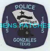 TEXAS,GONZALES POLICE 3